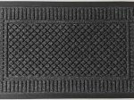  Kilimėlis RICCO OLYMPIA, 45 x 75 cm, 100% PP, gumos pagrindas, pilkos spl., 451-001