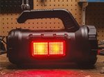 LED žibintuvėlis ENTAC EN-1945, 10 W, 260 lm, IPX4, įkraunamas su USB-C, su įrankių rinkiniu