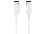 Įkrovimo laidas SAMSUNG, 3A, Type-C, laido ilgis 1,8 m, komplekte 2 vnt., baltos sp.