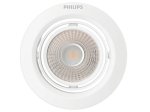 Montuojamas šviestuvas PHILIPS Pomeron, įleidžiamas, LED 3 W, 4000 K, dimeriuojamas, 210 lm, IP20, 15000 val., 90 mm skersmens