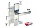 Įleidžiama spyna KURZEMES, ZV4-1 407Z-35803/C, su rankena, su cilindru
