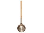 Pirties samtis RENTO CHAMPAGNE, aliuminis / mediena, talpa 0,3 l, 48 x 9 cm