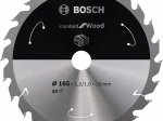 Medienos pjovimo diskas BOSCH, 165x20x1.5/1.0x24T