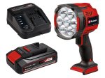 Akumuliatorinis prožektorius EINHELL TE-CL 18/2500 LIAC, 18 V, šviesos srautas 2500 lm, komplekte 1 x 2,5 Ah akumuliatorius ir kroviklis 