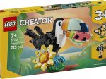 Konstruktorius LEGO Creator 3in1, laukiniai gyvūnai: atogrąžų tukanas