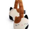 Ausinės SQUISHMALLOWS Cam, Bluetooth 5.0., pliušinės ausinės, su mikrofonu, HMSQM-BT-CAM