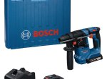 Akumuliatorinis perforatorius BOSCH Professional GBH 18 V-18, 18 V, komplekte 2 x 2,0 Ah akumuliatoriai ir kroviklis, lagaminas, 0611927001