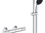Dušo komplektas GROHE QuickFix Precision Start, termostatinis, chromas, 34597001