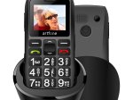 Mobilusis telefonas Artfone C1+, baterijos talpa 1400 mAh, 1.8" ekranas, senjorų telefonas, Dual SIM, palaiko microSD, 2G, 