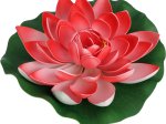 Sodo dekoracija, plūduriuojanti lelija, 5 skirtingi dizainai, 28 cm.