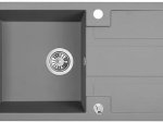 Plautuvė ODUS Barsa Od-322, 440 x 760 x 194  mm, akmens masės, pilkos spalvos
