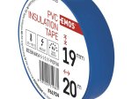 Elektroizoliacinė juosta EMOS, PVC 0,13x19mm (20m), mėlyna