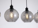 Pakabinamas šviestuvas SEARCHLIGHT Radiance, E27, 4 x 60W, 230V, 1100 x 200 x 300 mm, maksimalus aukštis 1200 mm, 44520-4SM
