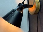 Kryptinis šviestuvas GLOBO Gunther, E27, 1 x 60W, 230V, juodos, aukso sp., 140x180x170 mm