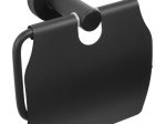 Tualetinio popieriaus laikiklis BA-DE Carbon, pakabinamas, uždaras, juodas, CKB-7419 99