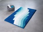 Vonios kilimėlis RIDDER Streak, 55 x 50 cm, mėlynas, 100% akrilas, 7107803, ST