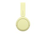 Ausinės SONY WH-CH520, belaidės ausinės, geltonos sp.