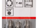 Sukimo antgalis BOSCH Torx, T40/l=25mm 3 vnt.