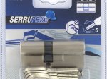 Spynos cilindras SERRUPRIX Tiger 6, 5 raktai, žalvarinis, nikeliuotas, 40x30 mm, 216618