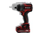 Akumuliatorinis smūginis veržliasukis EINHELL TP-CW 18/750-C Li BL - Solo, 18 V, 1/2" jungtis, bešepetėlis variklis, maks. sukimo momentas 1000 Nm, be akumuliatorių ir kroviklio