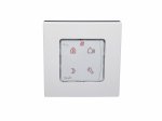 Patalpos termostatas DANFOSS Icon, su displėjumi programuojamas, virštinkinis 230V/50Hz, temp. ribos 5-35C, vandeniniam šildymui, 3(1)A/230V AC