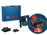 Akumuliatorinis perforatorius BOSCH Professional GBH 18 V-18, 18 V, komplekte 2 x 2,0 Ah akumuliatoriai ir kroviklis, lagaminas, 0611927001
