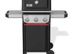 Dujinė kepnsinė WEBER Spirit E-310, 3 degikliai, 117 x 68 x 123 cm, su ratukais, juoda