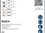 Grąžtas-karūna BOSCH Bi-metal Progressor, 60 mm