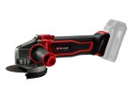 Akumuliatorinis kampinis šlifuoklis EINHELL TE-AG 18/125-2 Li - Solo, 18 V, švelnus startas, maks. disko skersmuo 125 mm, be akumuliatorių ir kroviklio