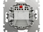 Jungiklis SCHNEIDER 10-1-Sdd111105, SEDNA Design, 2 klavišų, įleidžiamas, baltos spalvos, 10A 250V