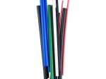 Termoizoliacinių vamzdelių rinkinys DPM, 15 vnt., po 15 cm, 1,6 mm, 2,4 mm, 3,2 mm, 4,6 mm ir 6,4 mm, po 3 vnt.