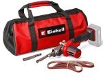 Akumuliatorinis juostinis šlifuoklis EINHELL TE-BF 18 Li - Solo, naudojamos šlifavimo juostos ilgis 457 mm, be akumuliatorių ir kroviklio