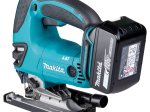 Akumuliatorinis siaurapjūklis MAKITA DJV180Z, 18 V Li-ion, be akumuliatorių ir kroviklio
