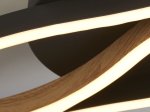 Pakabinamas LED šviestuvas SEARCHLIGHT Bloom, 38W, 230V, 2300-4000K, 4719lm, 1080 x 160 x 65 mm, 32103-1BK