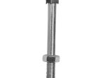 Varžtas DOMAX, ZACB 06060, 6x60 mm, juoda sp., 4 vnt., 34912