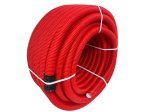 Gofruotas vamzdis Ecopipe Flex, DN40mm, raudonos sp., EN61386-24, N450, 50 m