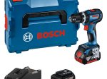 Akumuliatorinis smūg. suktuvas BOSCH Professional GSB 18V-90, 18 V, komplekte 2 x 5,0 Ah akumuliatoriai ir kroviklis, lagaminas, 06019K6106