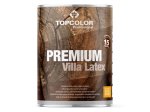 Medienos fasado dažai TOPCOLOR Premium Villa Latex, 1 l, geltonos sp.