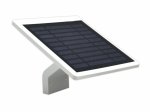 LED prožektorius TOPE Vista, įkr. saulės elementais, 10 W, su mikrobangų jud. davikliu, 1200 lm, 4000K, IP54, 50.000 val., baltos sp., 290x178x140mm