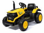 Vaikiškas traktorius MUJS319, 12V 4.5A, spl. geltona, 860x500x517 mm