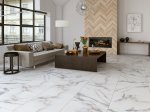 Akmens masės plytelės KAI RAVENNA MIX WHITE 6384, 60 x 60 cm, 1,080 m2/dėž., glazūruotos, spl. balta
