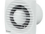 Buitinis ventiliatorius BLAUBERG Bravo125S, d125, su jungikliu, virvele ir atbuliniu vožtuvu