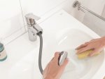 Praustuvo maišytuvas GROHE QUICKFIX START, su ištraukiamu dušeliu, chromo spalva, 23978003