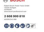 Šlifavimo lapeliai BOSCH C470, D=125 mm, K320, 5 vnt.
