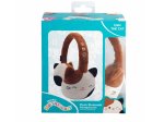 Ausinės SQUISHMALLOWS Cam, Bluetooth 5.0., pliušinės ausinės, su mikrofonu, HMSQM-BT-CAM