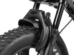 Elektrinis dviratis Sponge Scrambler Fat bike 700W, 48V 15Ah ličio jonų baterija, 80km, juodas 