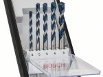 Grąžtas betonui BOSCH CYL-5, komplektas 4, 5, 6, 6, 8 mm