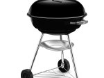 Anglies kepsninė WEBER Compact Kettle, skersmuo 57cm, su ratukais, juoda