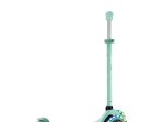 Paspirtukas GLOBBER Go Up Sporty Lights V2, mėtinės spalvos, apkrova iki 20kg