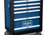 Įrankių vežimėlis SCHEPPACH TW1 TW1000, su 7 stalčiais ir įrankiais, 263 dalys